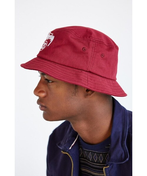 STUSSY（ステューシー）の「Stussy Stock Lock Bucket Hat（帽子・MAROON/BLACK/WHITE/OLIVE・S/M/L/XL）」の13枚目の写真