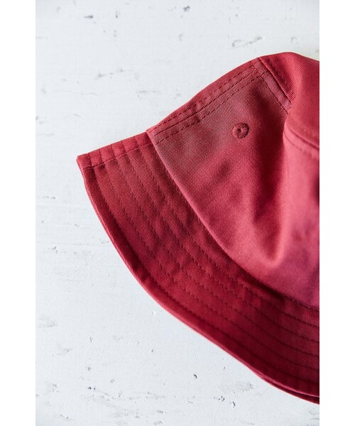 STUSSY（ステューシー）の「Stussy Stock Lock Bucket Hat（帽子・MAROON/BLACK/WHITE/OLIVE・S/M/L/XL）」の4枚目の写真