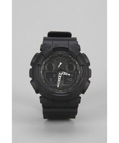 G-SHOCK(ジーショック)の「G-Shock All-Black GA-110 Watch(アナログ腕時計・BLACK・ONE SIZE)」の1枚目の写真