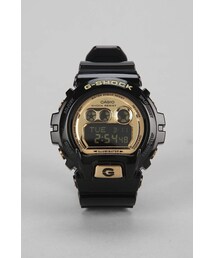 G-SHOCK | G-Shock Black & Gold 6900-XL Watch(アナログ腕時計)
