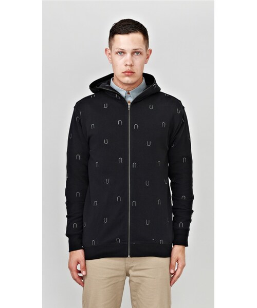 I Love Ugly（アイラブアグリー）の「Black U Zip Up Hood（その他・メンズ・other・S/M/L/XL/XXL）」の2枚目の写真