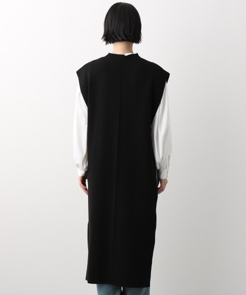 PAGEBOY（ページボーイ）の「【WEB先行予約】ニットロングベスト（ワンピース/ドレス・レディース・ブラック/グレー・F）」の9枚目の写真