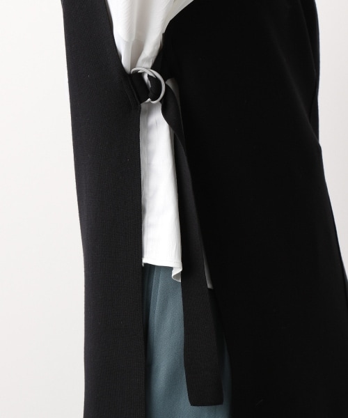 PAGEBOY（ページボーイ）の「【WEB先行予約】ニットロングベスト（ワンピース/ドレス・レディース・ブラック/グレー・F）」の14枚目の写真