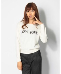 MAYSON GREY | US CITY ロゴプルオーバー(トップス)