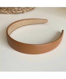 LEATHER HAIR BAND