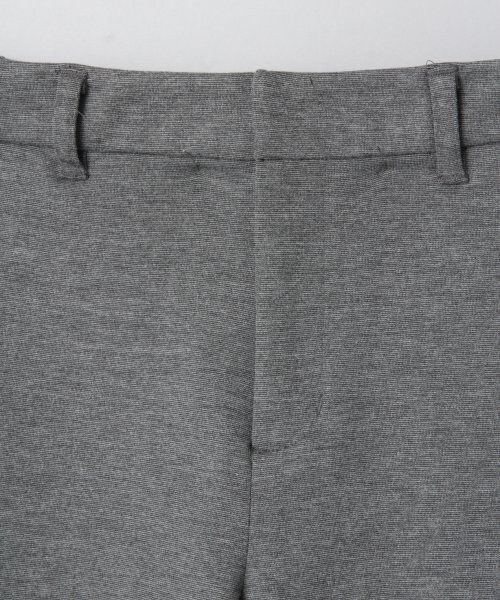 JEANASIS（ジーナシス）の「スソZIPポンチパンツ（パンツ・レディース・ブラック/チャコールグレー・S/M）」の4枚目の写真