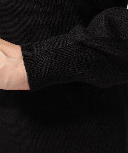 JEANASIS（ジーナシス）の「14GハイショクVネックプルオーバー（トップス・レディース・オフホワイト/ブラック/チャコールグレー・FREE）」の8枚目の写真