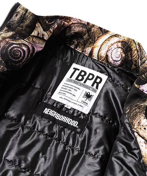 TIGHTBOOTH×NEIGHBORHOOD SNAILS PUFFY JKT - ジャケット・アウター TIGHTBOOTH×NEIGHBORHOOD SNAILS PUFFY JKT - ジャケット・アウター