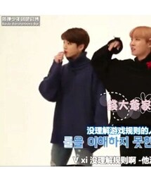 no brand（ノーブランド）の「BTS ジョングク 着用モデル ネイビー 