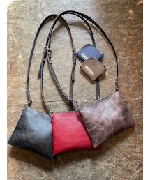 STORES.jp（ストアーズドットジェーピー）の「original handmade vintage leather zipper bag（ボディバッグ/ウエストポーチ）」