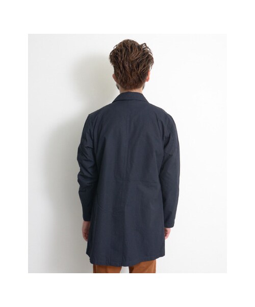 URBAN RESEARCH（アーバンリサーチ）の「コットンウェザーミドル丈コート（ジャケット/アウター・メンズ・CAMEL/NAVY・M/L）」の21枚目の写真