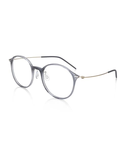 JINS（ジンズ）の「Ultra Light Airframe（メガネ・レディース・ペールオレンジ(111)/ネイビー(258)/ライトブラウン(382)/ブラウンデミ(486)・Medium 50.3□19.0-136.0○43）」の4枚目の写真