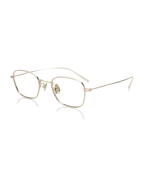 JINS（ジンズ）の「【All titanium】（メガネ・メンズ・カーキ(28)/ダークブラウン(85)/ゴールド(95)/マットブラック(97)・Small 48□20-149○36）」の4枚目の写真