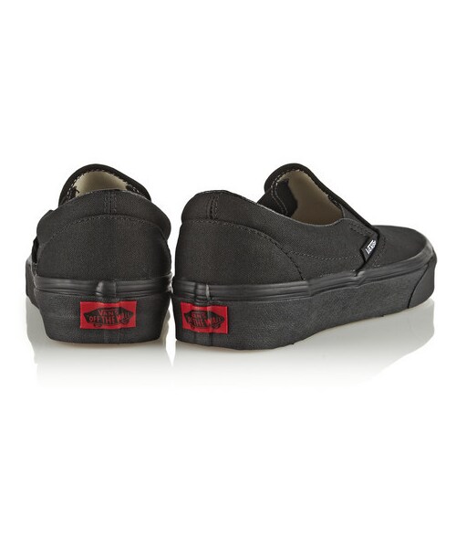 VANS（バンズ）の「Vans Canvas slip-on sneakers（スニーカー・レディース・Black・US6.5/US7/US7.5/US8/US8.5/US9/US9.5/US10/US10.5）」の4枚目の写真