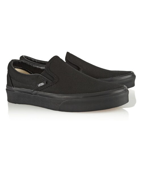 VANS（バンズ）の「Vans Canvas slip-on sneakers（スニーカー・レディース・Black・US6.5/US7/US7.5/US8/US8.5/US9/US9.5/US10/US10.5）」の7枚目の写真