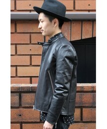 未使用 タグ付き エディフィス シングルライダースジャケット 24年モデル 20140906212852153_215.jpg