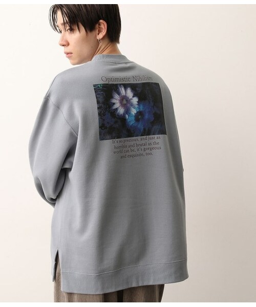 yukiemon コラージュペタペタスウェット yukiemon コラージュペタペタスウェット