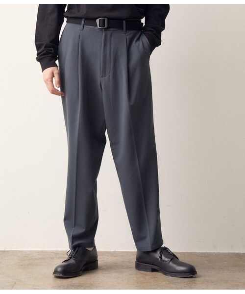 JUNRED(ジュンレッド)の「ホットストレージワイドテーパード(パンツ・メンズ・ダークグリーン/ベージュ系/ダークブラウン/ブラック・M/S/L)」の4枚目の写真