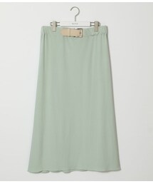 WOMENS【NEHERA】Belt green skirt