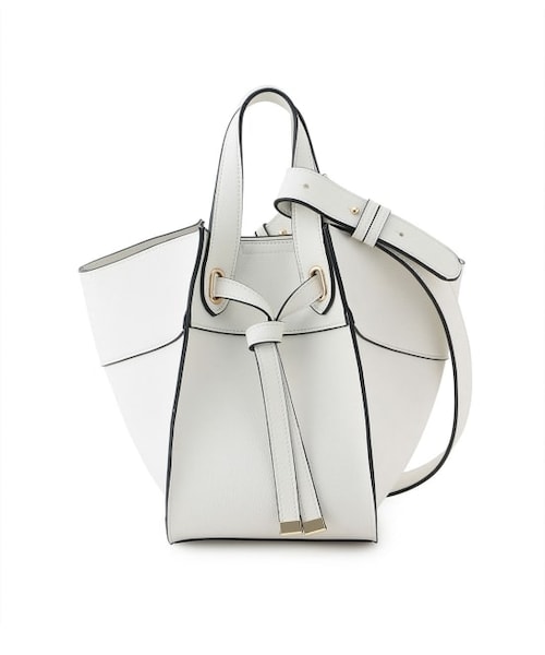 VIS（ビス）の「【マルチWAY】フロントタイバッグ（バッグ・レディース・ベージュ系/ダークグリーン/ブラウン/グレー系/ブラック/ホワイト/グリーン系・F）」の2枚目の写真