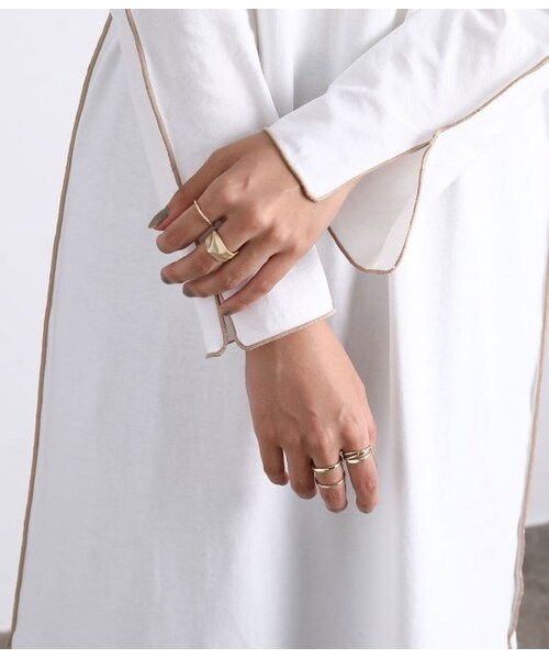 田中みな実さん着用 HOORSEN BUHS リング 22ct ファッション 【極美品