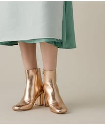 ADAM ET ROPE' | ブロックヒールミディ丈ブーツ(シューズ)