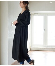 ROPE' PICNIC（ロペピクニック）の「インド綿カシュクールワンピース（ワンピース/ドレス・レディース）」