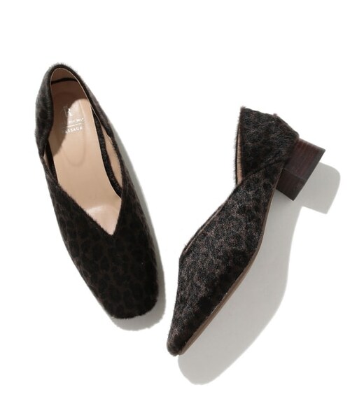ROPE' PICNIC(ロペピクニック)の「【WEB限定サイズ】センターシームバブーシュシューズ(シューズ・レディース・キャメル/ブラウン/オリーブ/ブラック/ダークブラウン・24.5/23.5/24.0/23.0/25.0)」の3枚目の写真