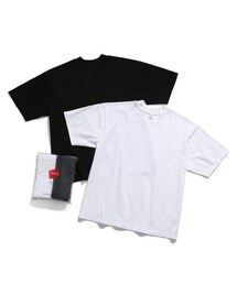 【Hanes for BIOTOP】MOCK NECK PAC T-shirts(2pcs)