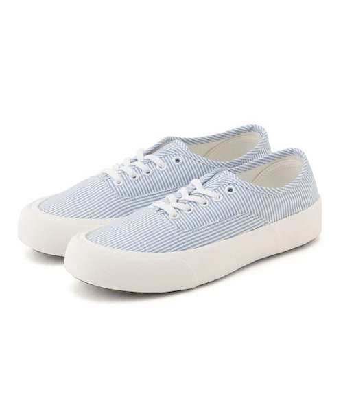 ADAM ET ROPE'（アダムエロペ）の「【CESSE】FINX COTTON スニーカー（シューズ・メンズ・カーキ系/サックス/キャメル・41.0/42.0/43.0）」の3枚目の写真