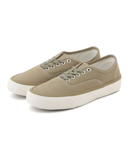 ADAM ET ROPE'（アダムエロペ）の「【CESSE】FINX COTTON スニーカー（シューズ・メンズ・カーキ系/サックス/キャメル・41.0/42.0/43.0）」の2枚目の写真