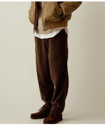 ADAM ET ROPE' | サスティナブル カシミア混ワイドイージーパンツ/セットアップ対応(パンツ)