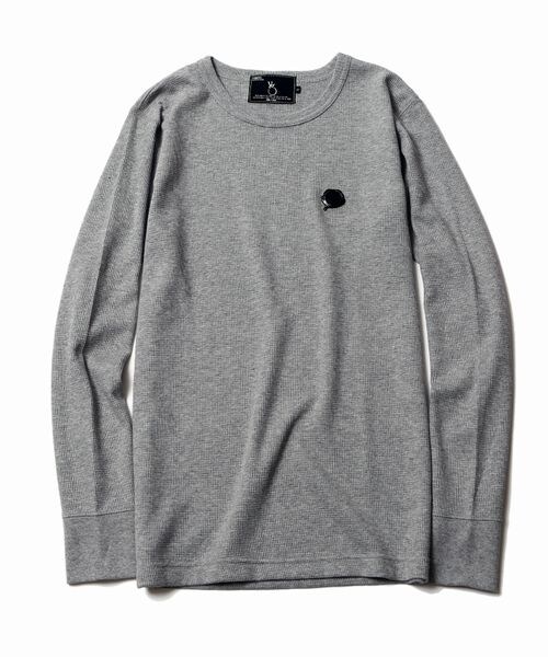 VIRGOwearworks（ヴァルゴウェアワークス）の「VETTER STAMP SAMO サーマルカットソー（その他・メンズ・WHITE/GRAY/BLACK・2/3/4）」の3枚目の写真