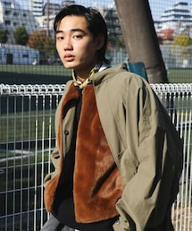 Kastane | 【UNISEX】MULTI-FUNCTION FIELDCOAT&FURVEST(その他アウター)
