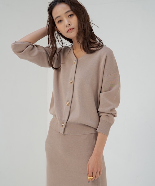 Loungedress ラウンジドレス　 2WAYニット　カーディガン LOUNGEDRESS（ラウンジドレス）の「2wayカーデ（カーディガン/ボレロ