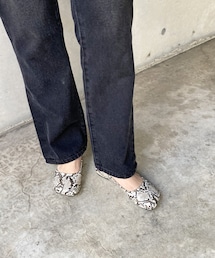 CAPRICIEUX LE'MAGE | ぷっくりスクエアフラットパンプス(その他シューズ)