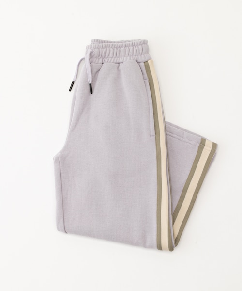 CIAOPANIC TYPY（チャオパニックティピー）の「【KIDS】スウェードライク裏起毛サイドテープパンツ（その他パンツ・キッズ・スカイブルー/バイオレット/チャコールグレー/トープ・S/M/L/XL/XXL）」の4枚目の写真