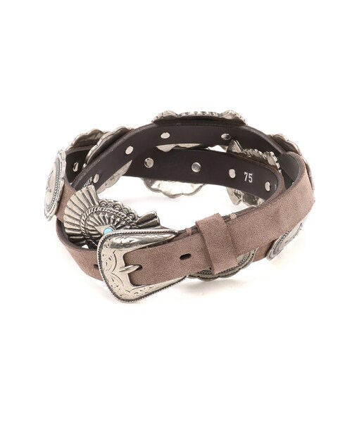 Puntovita コンチョ　スェード　ベルト puntovita】コンチョベルト｜THE STORE by C' / ザ・ストア バイ