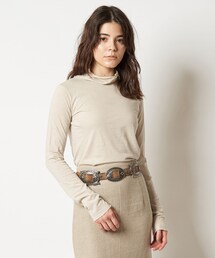 Whim Gazette（ウィムガゼット）の「タートルネックTee（Tシャツ/カットソー・レディース）」