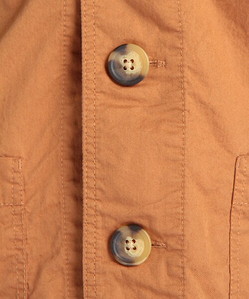 DOUBLE NAME（ダブルネーム）の「マキシダンプショップコート（ジャケット/アウター・ブルー/キャメル/チャコールグレー/ワイン・FREE）」の8枚目の写真