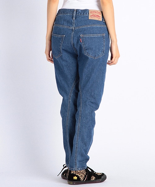 DOUBLE NAME(ダブルネーム)の「3Dサルエルパンツ(パンツ・ネイビー/オフシロ/柄A・S/M/L)」の5枚目の写真