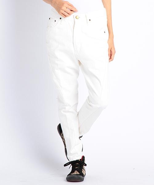 DOUBLE NAME(ダブルネーム)の「3Dサルエルパンツ(パンツ・ネイビー/オフシロ/柄A・S/M/L)」の2枚目の写真