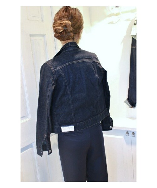 plage（プラージュ）の「Plage*Incloudiness ストレッチデニムZIP BZ 
