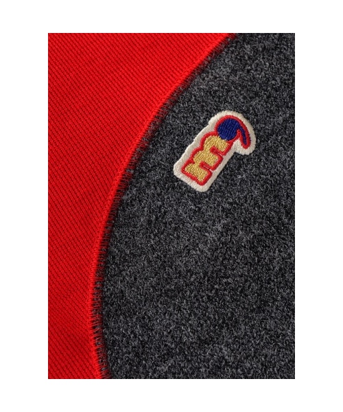 mercibeaucoup,（メルシーボークー）の「メルシーボークー、 / Ｂ:ララニットカット / ワンピース（ワンピース/ドレス・レディース・navy(13)/red(21)/charcoal gray(25)・01）」の5枚目の写真