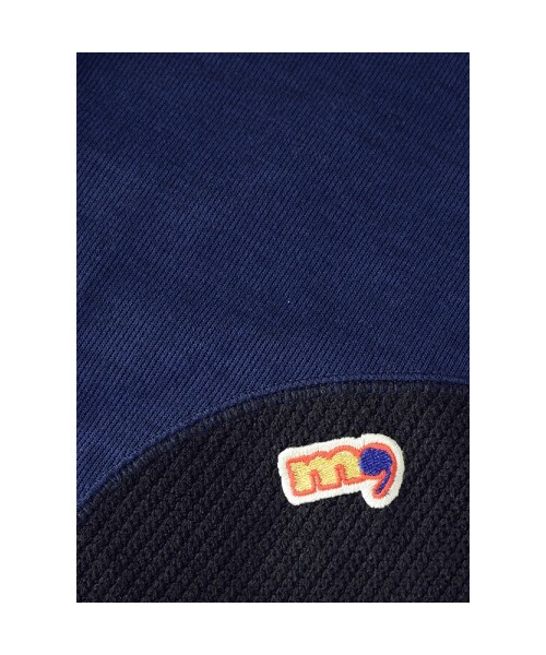 mercibeaucoup,(メルシーボークー)の「メルシーボークー、 / B:ララニットカット / ブルゾン(ジャケット/アウター・レディース・navy(13)/red(21)/charcoal gray(25)・01)」の5枚目の写真