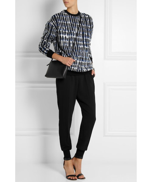 STELLA McCARTNEY(ステラマッカートニー)の「Stella McCartney Julia stretch-cady tapered pants(その他パンツ・Black・IT38/IT34/IT36/IT40/IT42/IT44/IT46/IT48)」の3枚目の写真