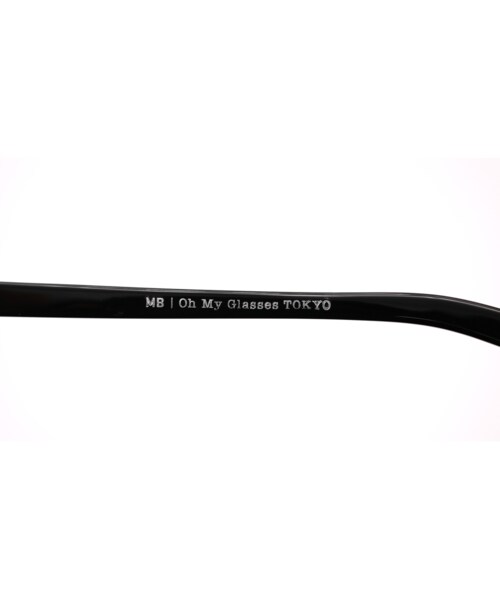 MBT-1-BK-SG 別注サングラス-BK-47 Oh My Glasses TOKYO MBT-1-BK-SG 別注サングラス-BK-47｜メガネの