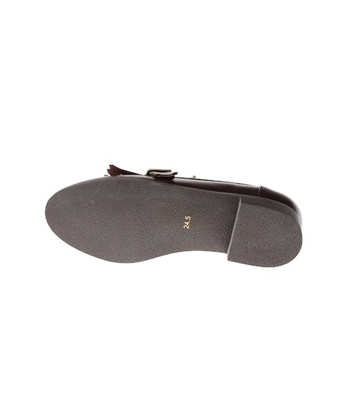 earth music&ecology（アースミュージックアンドエコロジー）の「〈サイズコンシェルジュ〉ベルトツキキルトローファー（パンプス・レディース・ブラック/ブラウン・25cm）」の8枚目の写真