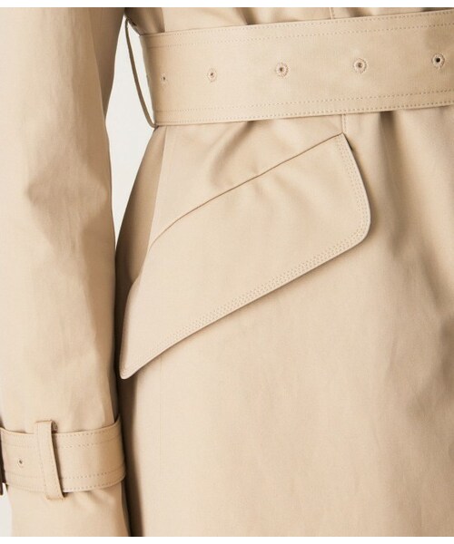 ROPE'（ロペ）の「【トールサイズ】ファー付きチェックライナー付き