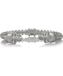 Alexander McQueen | Alexander McQueen Silver-tone Swarovski crystal bracelet(ブレスレット)